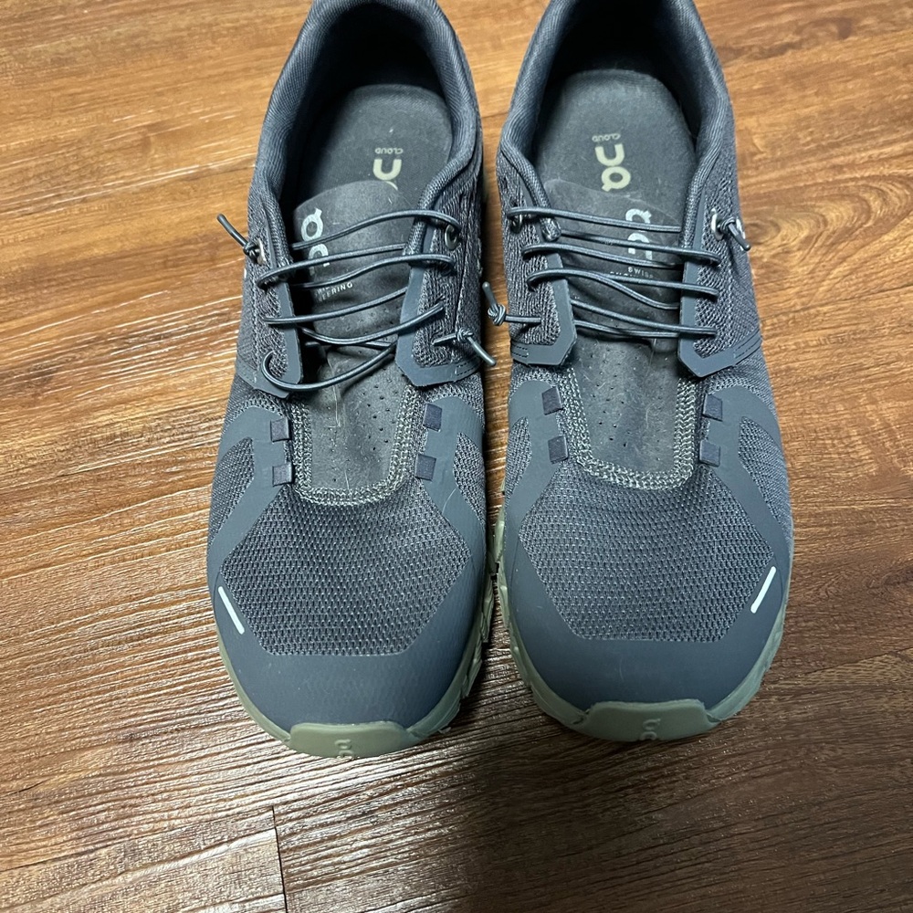 On Running Shoes Men's Dark Gray Athletic Shoes